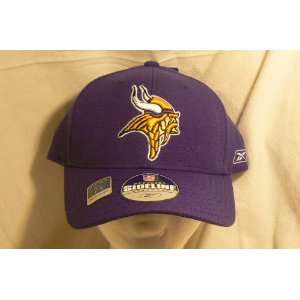   : NFL Minnesota Vikings Fitted Sideline Ball Cap Hat: Everything Else
