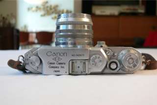 Canon E.P Rangefinder Film Camera W/ 50mm 11.8 Lens, , As 