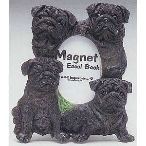 Pug (Black) Magnet 