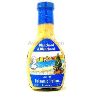 Blanchard & Blanchard Low Fat Balsamic Italian Dressing 8 oz:  