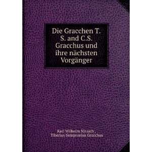   ¤nger Tiberius Sempronius Gracchus Karl Wilhelm Nitzsch  Books