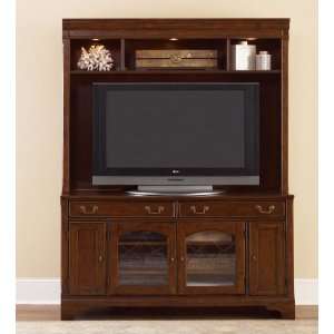  Entertainment TV Stand w/ Entertainment Hutch by Liberty 