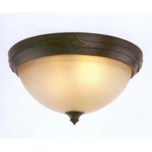  Bandera 13 Inch Aged Bronze Ceiling Lamp: Home Improvement