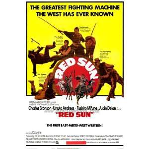  Red Sun Movie Poster (27 x 40 Inches   69cm x 102cm) (1972 