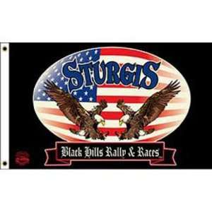  Sturgis Black Hills Rally & Races Flag 3ft x 5ft Patio 