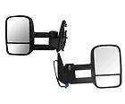 GMC CHEVY TRUCK TOWING MIRRORS WITHOUT TURN SIGNAL PAIR LEFT AND RIGHT 