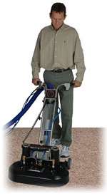 ROTOVAC WIDE TRACK ROTARY CARPET CLEANING MACHINE L@@K With Warranty 