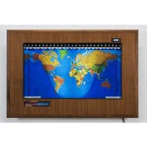  Geochron BMG X X 7000 Boardroom Model Geochron World Clock 