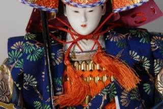 TAKEDA SHINGEN Japan Hina Musha Samurai Ningyo Doll  