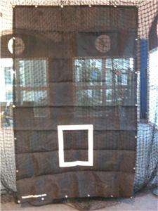 Heavy Duty 5x8 Batting Cage Pitchers Backstop Net Saver  