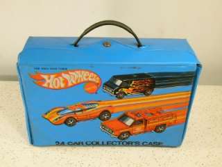   HOT WHEELS 24 Car Collectors Redline Carrying Case/ 2 Inserts  