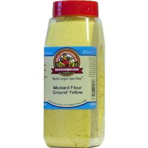 Mustard Seed Ground Yellow   Chef, 15 oz  Grocery 