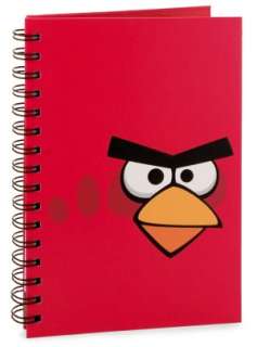   Angry Birds Red Bird Spiral Lined Journal 6 X 8.5 by 