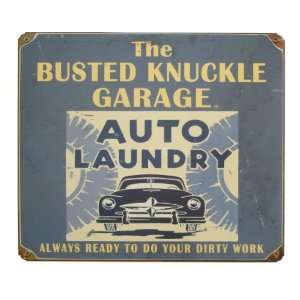   Garage BKG 151 12 Vintage Car Wash Garage Metal Sign: Automotive