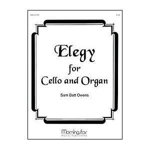  Elegy for Cello and Organ Musical Instruments