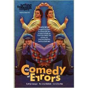   Comedy of Errors Poster Broadway Theater Play 27x40