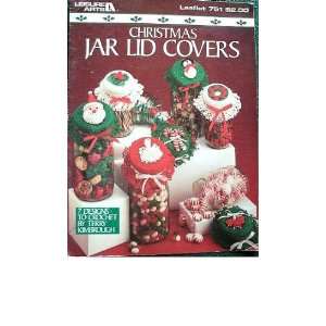  CHRISTMAS JAR LID COVERS   7 CROCHET DESIGNS   LEISURE 
