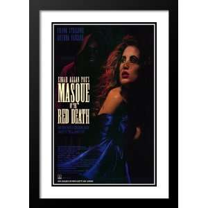  Masque of the Red Death 20x26 Framed and Double Matted Movie 