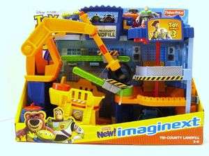 FISHER PRICE TOY STORY 3 IMAGINEXT TRI COUNTY LANDFILL NEW  