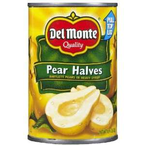 Del Monte Bartlett Pear Halves in Heavy: Grocery & Gourmet Food