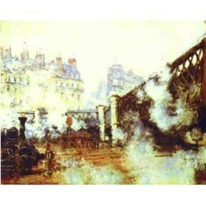  oil paintings   Claude Monet   24 x 20 inches   Le pont de lEurope 