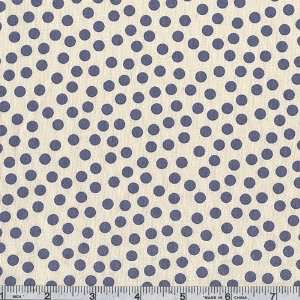   Snippets Polka Dot Denim Fabric By The Yard Arts, Crafts & Sewing