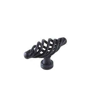    Wrought Steel Collection Bastogne Cabinet Knob: Home Improvement