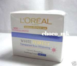 oreal White Perfect Transparent Whitening Night Cream  
