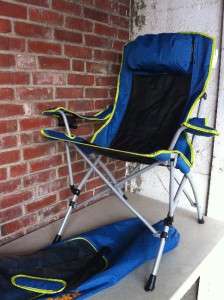 Rokk Comfort Oversized Camp Chair   Blue  