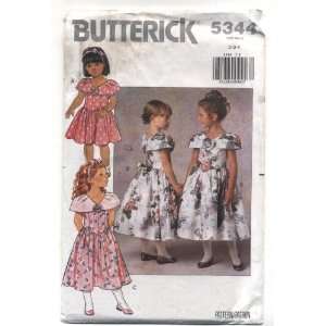   Toddler Formal Dress Sewing Pattern # 5344 Arts, Crafts & Sewing