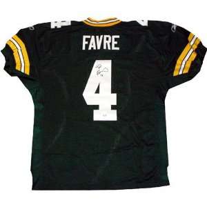  Brett Favre Green Packers Autographed Jersey: Sports 