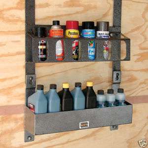 NEW LUBRICATION RACK BIN FOR ENCLOSED TRAILER 2 LEVELS  
