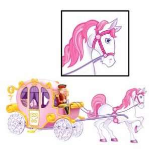  Princess Carriage Large Wall Cling Toys & Games