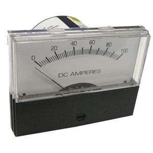   DC AMMETER 2 1/2 0 100 DC AMP ANALOG (33956)