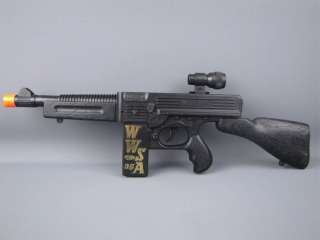 Vintage MARX WWSA 05 Plastic Toy Machine Gun Black 19  