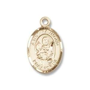  St. Raymond Nonnatus Small 14kt Gold Medal Jewelry