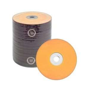 500 Spin X Diamond Certified 48x CD R 80min 700MB Orange Color Top 