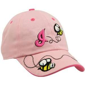   Indians Girls Pink Bumble Bee Adjustable Hat: Sports & Outdoors