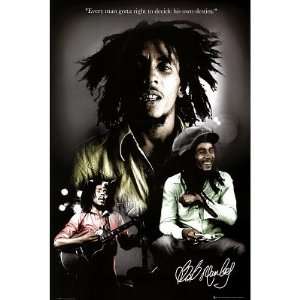  Bob Marley (Destiny) Music Poster Print: Home & Kitchen