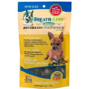   Brushless Toothpaste Chewable Brushless Toothpastes