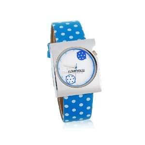   Women Analog Girls Watch with PU Leather Band Blue: Everything Else