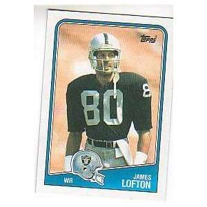  1988 Topps #329 James Lofton [Misc.]