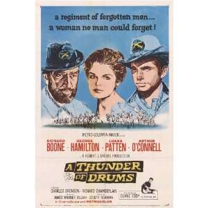  Thunder of Drums (1961) 27 x 40 Movie Poster Style A