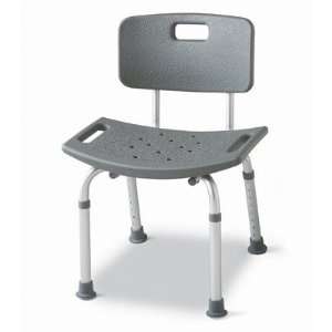  Bench , Bath, Medline, With Back, Gray Health & Personal 