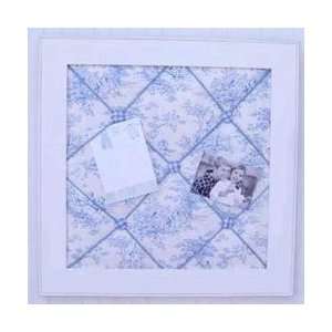  Fabric Memory Board   Blue Toile: Arts, Crafts & Sewing