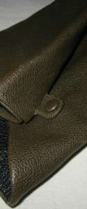 BALENCIAGA Brown Pebbled Leather Boots w/Black Wedge Platforms Sz 38.5 