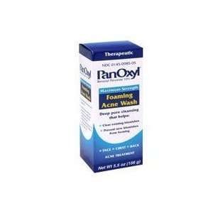    PanOxyl Acne Foaming Wash 10% Benzoyl Peroxide 5.5 Oz Beauty