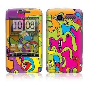  HTC WildFire (Alltel) Skin Decal Sticker   Color Monsters 