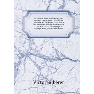   berhaupt Je Stattgefunde (German Edition) Victor Silberer 