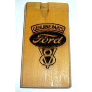  Wood Dugout With Bat One Hitter Tobacco Pipe Ford V8 